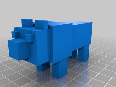 Minecraft dog