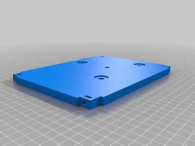 Part#202 150mm Offset Bino Lower Tel Back Plate