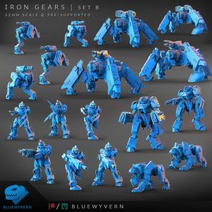 Iron Gears - Complete Set B (Modular)