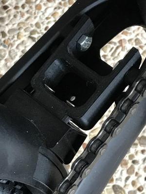 Mudguard adapter for xiaomi qicycle EU model