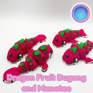Dragon Fruit Dugong and Manatee