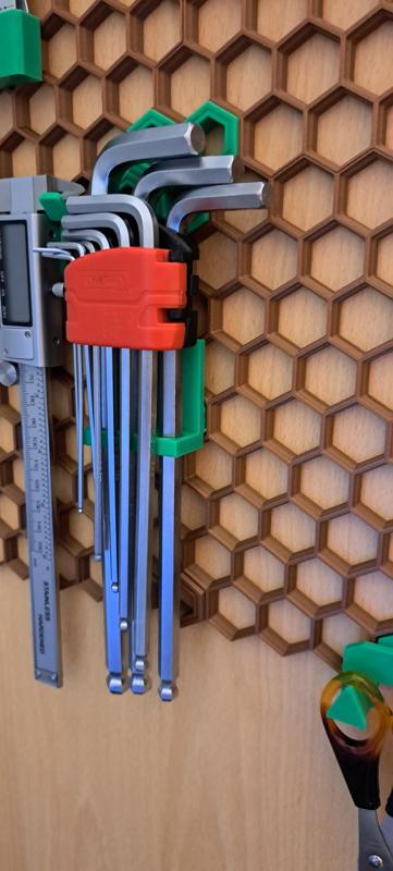 Honeycomb Allen Key Holder