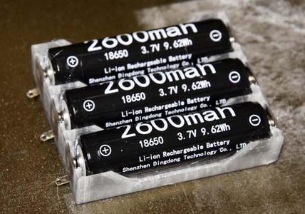 18650 Battery Holder 3 Cell