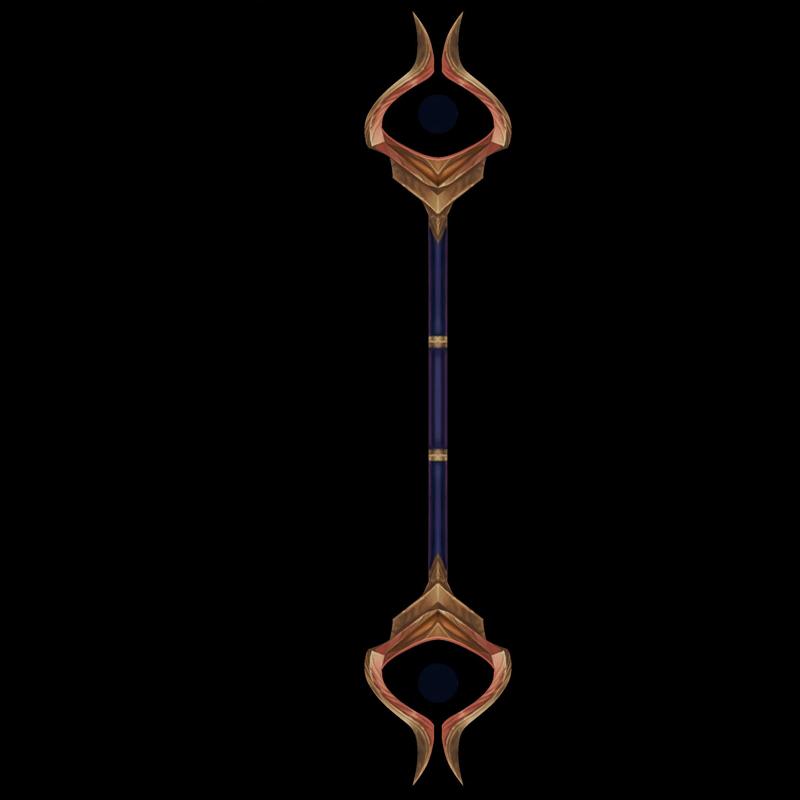 League Of Legends Dark Cosmic Lux Staff Skin For Cosplay