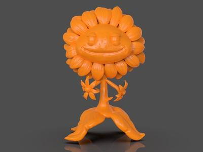 Sunflower From Plants Vs Zombies