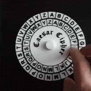Caesar Cipher Disc