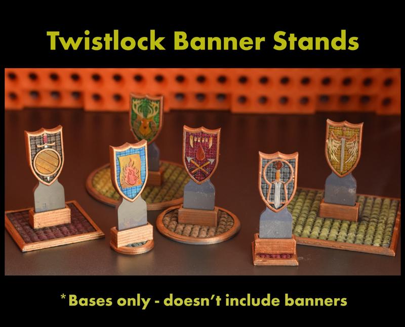 Banner Stands upgrade for Twistlock DM Screen