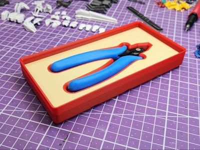 Gridfinity bin 2x4 for Godhand Side Cutters