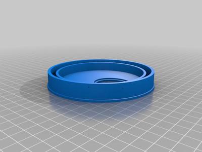 The offset oval for clear filter on June 21 Annular Solar Eclipse 
