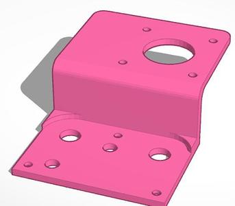 Halter für Direktextruder Ender 3