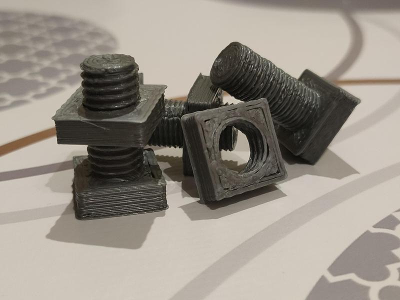 FreeCad Bolt and Nut