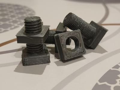 FreeCad Bolt and Nut