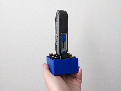 Gridfinity Compatible Dremel Lite Stand