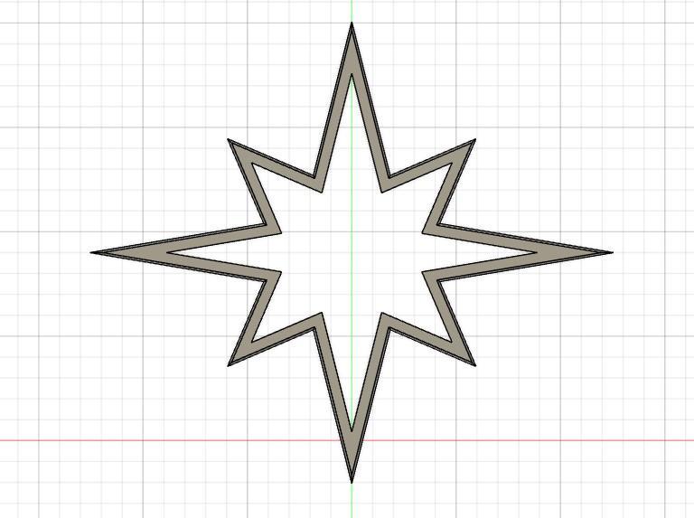 Christmas Star Cookie Cutter