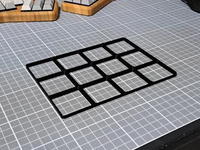 Parametric Gridfinity base plate (FreeCAD file included)