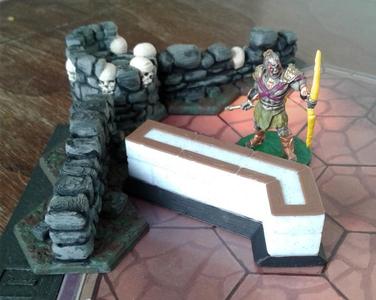 Gloomhaven Inner Wall (2 Brick Layers)