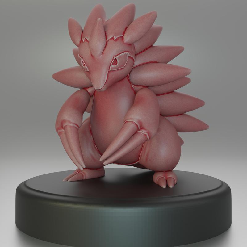 28- Sandslash Pokemon Figure