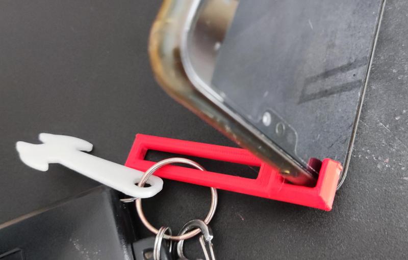 Keyring Mobile Phone Stand