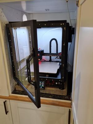 Voron 2.4 300x300 panels and removable door