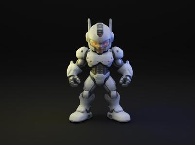 Cyborg superhero