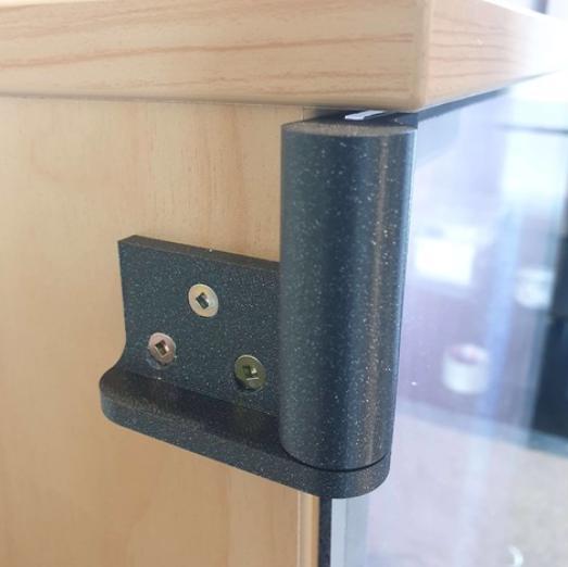 Lift off Acrylic Door Hinge