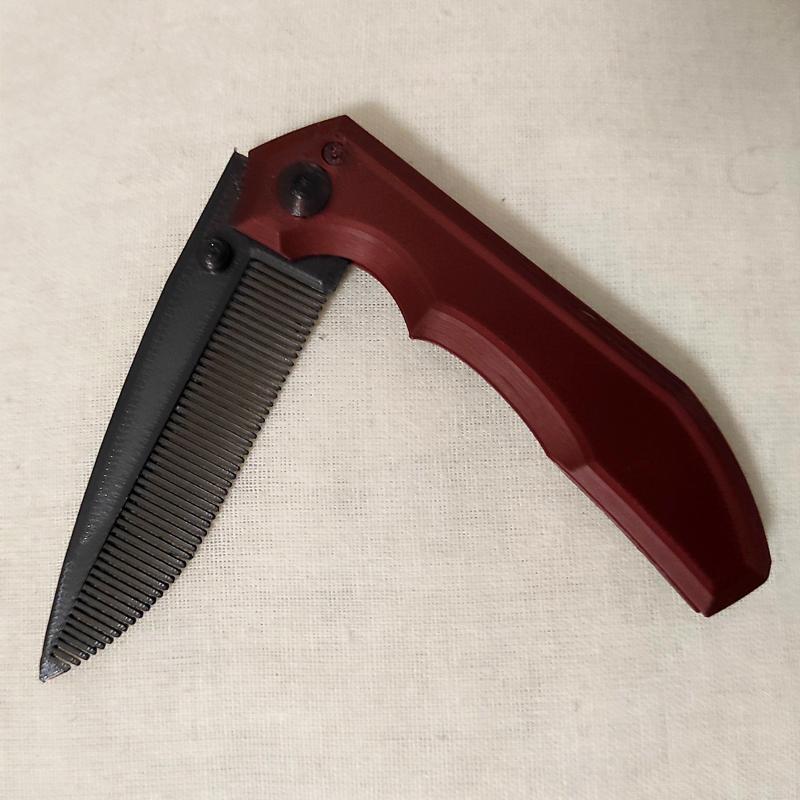 Folding Comb Knife
