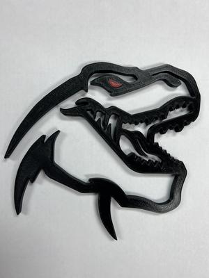 RAM TRX Tyrannosaurus Rex head and red eye
