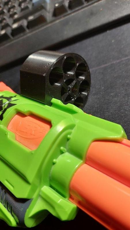Nerf Scope + Dart holder