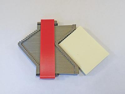 Pocket Profile Gauge with Slide Lock