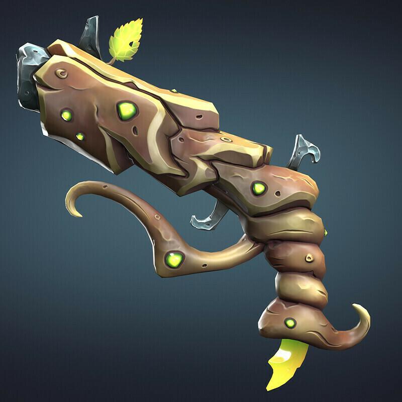 Wooden pistol