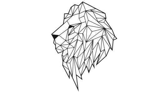 Lion on the wall