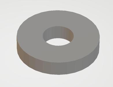 OpenSCAD - simple washer or spacer