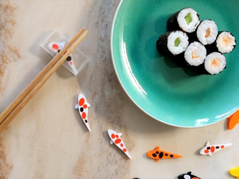Koi Fish Chopstick Rest