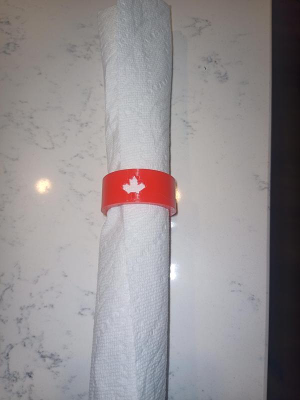 Maple Leaf Napkin Ring