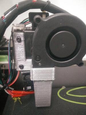 East3D Gecko Part Cooling Blower Fan Duct & Mount