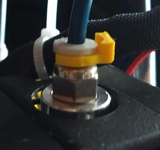 PTFE Push Fitting Clip (e.g. Creality Hotend)