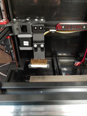 Voron v2.4 300 gantry mounted nozzle cleaner