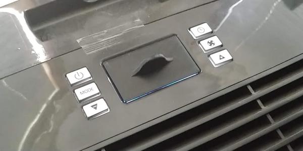 Display Cover for Portable Air Conditioner