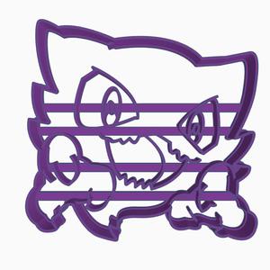 Haunter Cookie Cutter Pokemon Anime Chibi