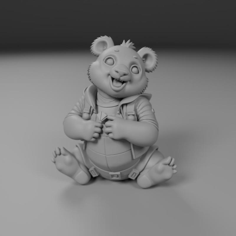 teenage panda bear