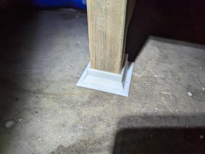 Shelf Leg Foot