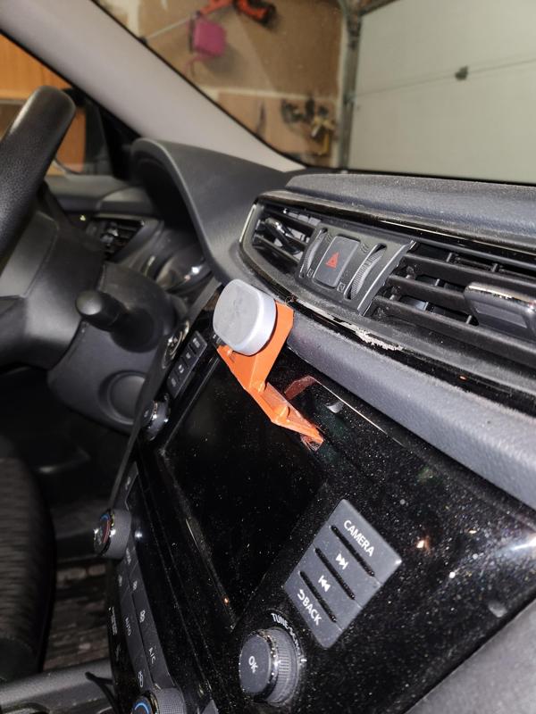 Car CD slot magnet phone holder