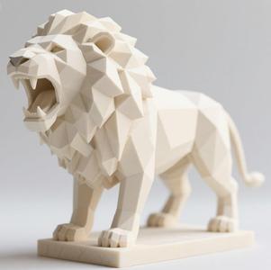 687 Low Poly Roaring Lion, pug, dachshund, poodle, cat, zebra, donkey, beagle, peacock, lion, fox, bull terrier, pomeranian, galgo, wolf, doberman pinscher, newfoundland, elephant, crocodile, german shepherd