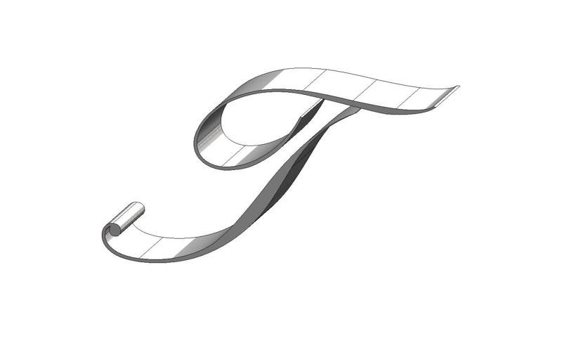 T Letter Palace Script MT Font