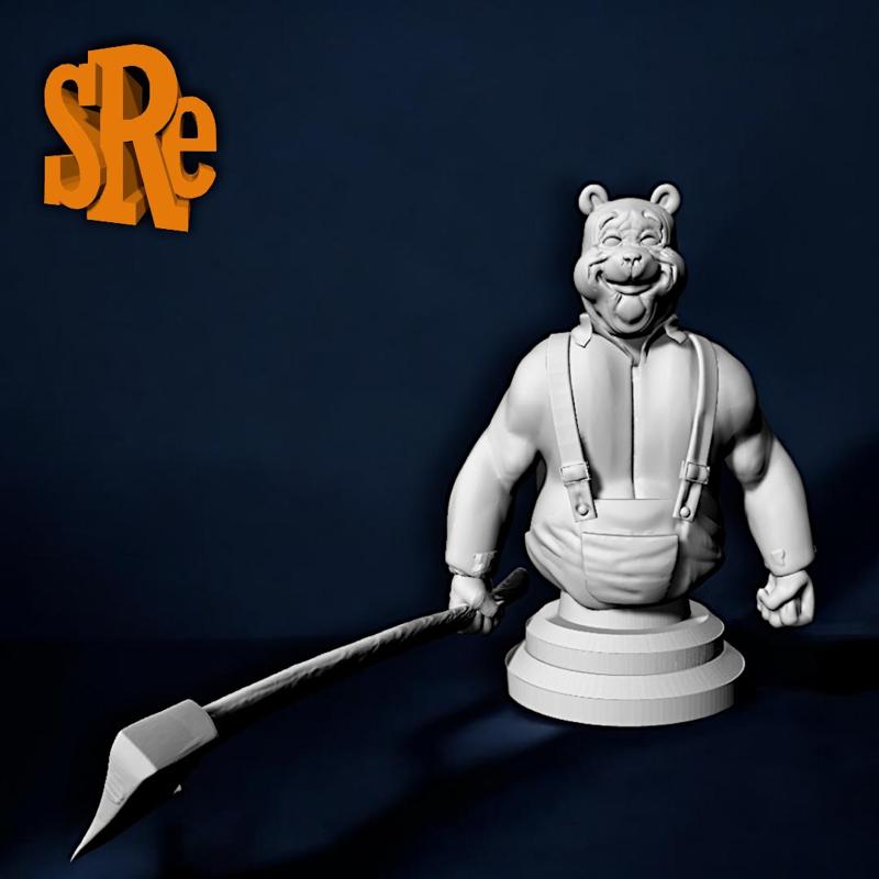 Winnie the pooh blood and honey bust