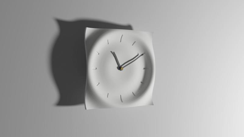 Water drop clock
