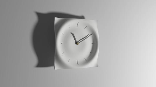 Water drop clock