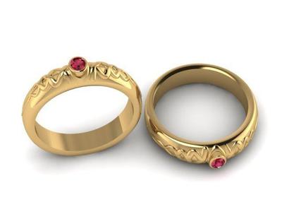 STYLISH RING PANDANT 3D PRINTABLE MODAL