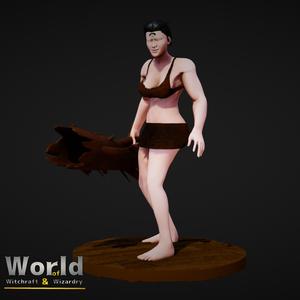 Grotosaga - Cyclops - World of Witchcraft & Wizardry Pre-Supported