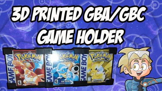 GBA/GBC Game Holder